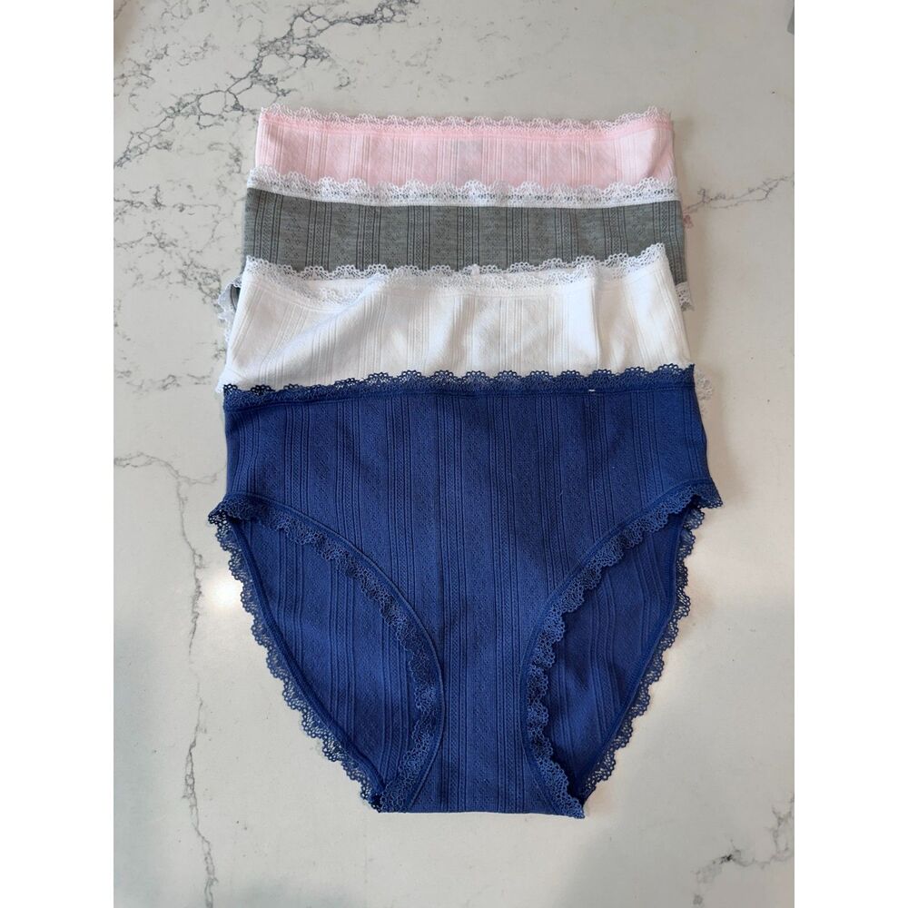 NWOT Sonoma 4 Pack Women's Panties Underwear Bikini Size Small